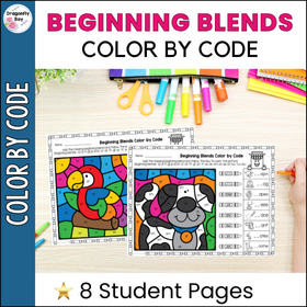 Beginning Blends Color by Code