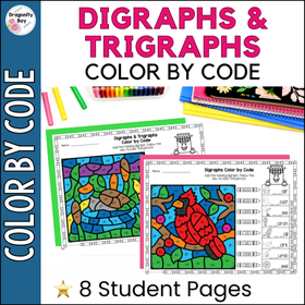 Digraphs and Trigraphs Color by Code